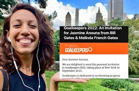 What you see: Sheer joy that I've been awarded by Bill & Melinda Gates  Foundation for my work with The Bloom 🦋