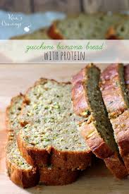 Zucchini Banana Bread With Protein Recipe Zucchini Banana Bread Food Recipes