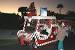Cartoon Christmas Golf Cart