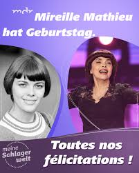 Biografie kindheit und erste filmrollen. Mireille Mathieu Der Spatz Von Meine Schlagerwelt Facebook