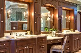 If you already install a sink in the area, try to make the side make up area. Bathroom Sinks Awesome Bathroom Vanity With Makeup Table Avaz Layjao