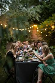 Choose any of these delicious supper club menus and download our supper club playlist to make your party last. Night Garden Dinner Party