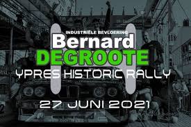 From the fountain in the center of the plaza, gaze up at the hall's famous belfry. Bernard Degroote Ypres Historic Rally 2021 Grote Markt Ieper Poperinge 27 June 2021