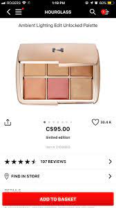Now as they enter a new chapter, they're redefining what cruelty free really means via research and specialized ingredients. Psa Hourglass Edit Unlocked Palette Back In Stock On Sephora Canada Makeupaddictioncanada