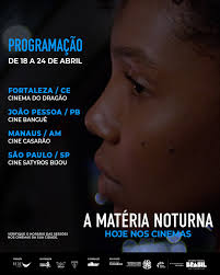 🎥A MATÉRIA NOTURNA, de Bernard Lessa e produzido pela Pique-Bandeira  Filmes, é um dos filmes convidados do 28˚ Festival de Cinema de Vitória