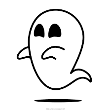 Free printable halloween coloring pages. Ghost Coloring Page Ultra Coloring Pages