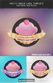 Pretty Baker Logo Template Baker Logo Logo Templates Bakery Logo
