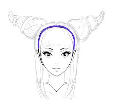 Personally i was learning by haruno nagatomo's and chris hart's books. How To Draw Anime Girl Hair For Beginners 6 Examples Gvaat S Workshop