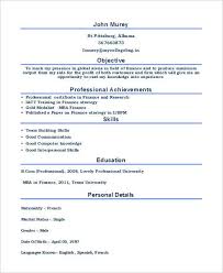 Download resume examples with one click. Best Resume Format For Mba Finance Fresher Sample Fresh Graduate Accounting Pdf Teacher Career Objective Of Web Developer Gilant Hatunisi