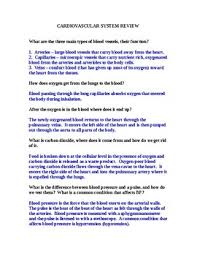 During an average lifetime, … Cardiovascular System Review Questions And Answers By Miss K Tpt