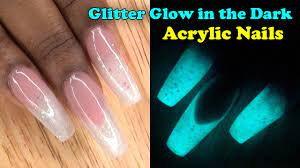 This manicure tool is ideal for dark acrylic nails and for use at. Glow In The Dark Acrylic Nails Off 70 Www Amarkotarim Com Tr