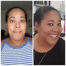 Makeup pencils before and after results