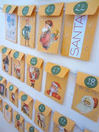 How S This For An Easy Holiday Craft Create An Envelope Advent Calendar You Can Tuck Small Treats In The Calendar Craft Advent Calendar Gifts Holiday Crafts