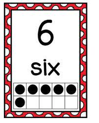 Number Posters 0 20 With Ten Frames And Flash Cards Bright Red Polka Dots Number Poster Flashcards Kindergarten Math Ten Frames