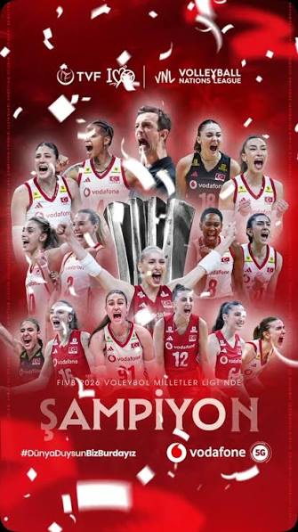 KUPA BİR KEZ DAHA EVİNDE! 🏆🇹🇷, FIVB Voleybol Milletler Ligi final  maçında Brezilya’yı yenerek yeniden şampiyon oluyoruz! ❤️💪🏻