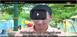 Abah memberitahunya bahawa arin kini berada di hospital. Info Hiburan Sayangku Kapten Mukhriz Episod 28