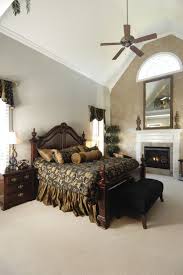30 Glorious Bedrooms With A Ceiling Fan Master Bedroom Design Bedroom Fireplace Accent Wall Bedroom