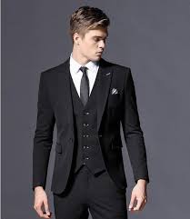 Shop sale by body fit. Men Suits Luxury Designer Formal Fashion Black 2 Piece Suit Etsy In 2021 Wedding Suits Men Black Slim Fit Suits Designer Suits For Men