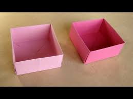 Wie schwer sie zu falten sind, kannst du der anforderungsstufe die faltanleitung für den wohl bekanntesten origami vogel. Schachtel Mit Deckel Basteln Mit Papier Origami Box Falten Basteln Ideen Youtube