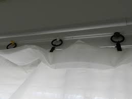 White Sheer Curtains Hanging Curtains Without A Rod Curtain Clips Improvisation Use What You Have On Han White Sheer Curtains Hanging Curtains Curtain Decor