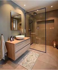 This bathroom by stephani buchman, via houzz has all the hallmarks of a modern design: How To Make Your Bathroom Look And Feel Like A Spa Jessica Elizabeth Interiors Restroom Remodel Scandinavian Bathroom Design Ideas Bathroom Remodel Shower