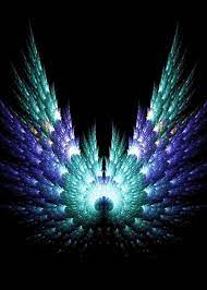 Lindo Alas De Angel Dibujo De Alas Arte Fractal