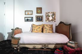 An Urban Bohemian New Orleans Loft Is Bursting With Books And Art Inexpensive Home Decor Pvc Furniture Plans Affordable Furniture Stores