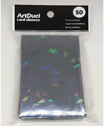 Decorate the outside of the card sleeve using markers and stickers. Amazon Com Yugioh Card Sleeves Holographic Matte Black 50ct Toys Games