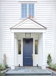 We did not find results for: Blue Front Door On White House Transitional Home Exterior