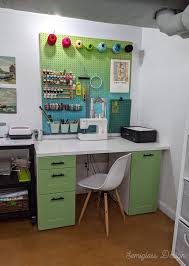 Check out some of the ikea hacks that will be best suited for your crafting space. Colorful Basement Craft Room Reveal Semigloss Design