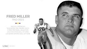 LSU Football All-America, All-Pro Lineman Fred Miller Passes Away