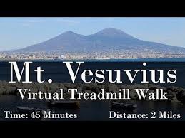 Mt Vesuvius Virtual Treadmill Walk Youtube Virtual Travel Virtual Walk Walking Tour