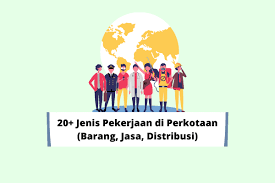 Pedagang adalah orang yang melakukan pekerjaan dengan menjual barang dagangan untuk mendapatkan keuntungan.pedagang ada yang berdagang secara menetap. 20 Jenis Pekerjaan Di Perkotaan Barang Jasa Distribusi