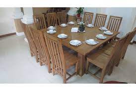 Country Oak 1 8m Large Square Oak Dining Room Table Dining Room Table Seats 10 Dining Room Table 10 Seater Dining Table
