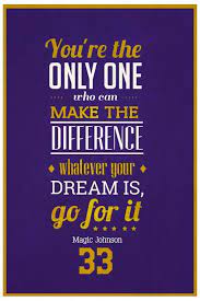 Magic Johnson Quote On Print See More At Www Finesportsprints Com Johnson Sportsquote Lakers Independent Quotes Athlete Quotes Inspirational Quotes