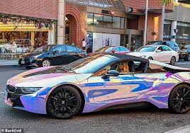 Maybe you would like to learn more about one of these? Paris Hilton Shines As She Strolls With Pooch To New Holographic Bmw Bmw Sports Cars Luxury Super Luxury Cars