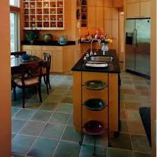 They'll stay cool in the summer and warm in the winter, making your kitchen a more comfortable space to cook year round. Kitchen Floor Tiles That Are Classic Durable And Trend Proof