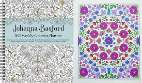 See more ideas about basford coloring, joanna basford coloring, basford. Johanna Basford 2021 Weekly Colouring Planner A Review Colouring In The Midst Of Madness