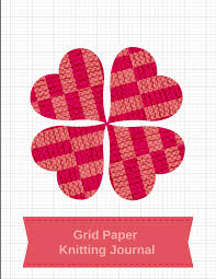 grid paper knitting journal blank knitting patterns book 4