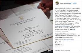 I was genuinely invited to harry and meghan's wedding, but i said no, because i had to come here and do would i lie to you? series 12 episode 6. Learn More About The Royal Wedding Invitations