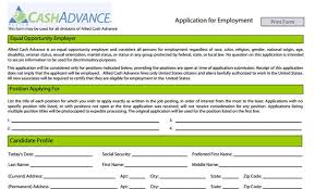 A salary increase form is necessary for motivation of employees therefore potential employers frequently provide a proportional amount of salary raise to motivate them toward it is necessary to openly communicate with your employee before raising his/her salary to increase his motivation level. Allied Cash Advance Job Application Printable Employment Pdf Forms