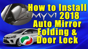 Semua kereta terpakai hari ini pernah jadi kereta baharu jika betul anda berhasrat mahu beli kereta terpakai, teruskan! How To Install Myvi 2018 Side Mirror Auto Folding And Door Lock Youtube