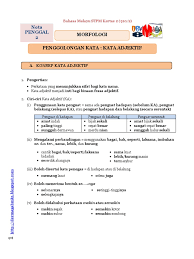 Perbincangan soalan stpm semester 2 2019 ulangan. Penggal 2 Penggolongan Kata Kata Adjektif