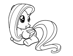 Fluttershy coloring page to color, print or download. Fluttershy Coloring Pages Best Coloring Pages For Kids