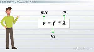 A video tutorial explaining how to use the wave speed equation. How To Calculate Wavelength Video Lesson Transcript Study Com