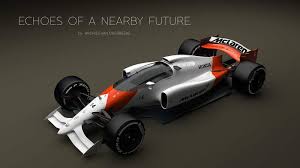 Mclaren Honda Formula 1 Concept With Closed Cockpit Formula 1 Car Concept Cars Race Cars