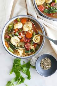 Healthy Vegetable Tortellini Soup Recipe Seasonal Vegetables Recipe Tortellini Soup Winter Vegetables Recipes