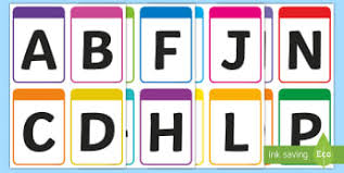 They're printable in black and white as well as colour and are both clear and readable. Lower Case Alphabet Flashcards