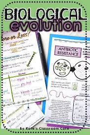 Biology The Unity And Diversity Of Life Ngss Ms Ls4 Biological Evolution Doodle Notes In 2020 Life Science Middle School Doodle Notes Life Science Lessons