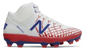 When outfielders plant their toes hard and deep into the grass when chasing fly balls, they can trust their cleats to dig in and out of the ground easily and effectively. New Balance Red White And Blue Cleats Online Shopping